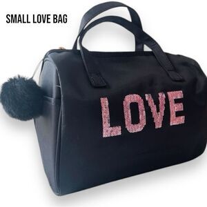 LOVE BAG Love Sequins Embroidery Crossbody Small Bag